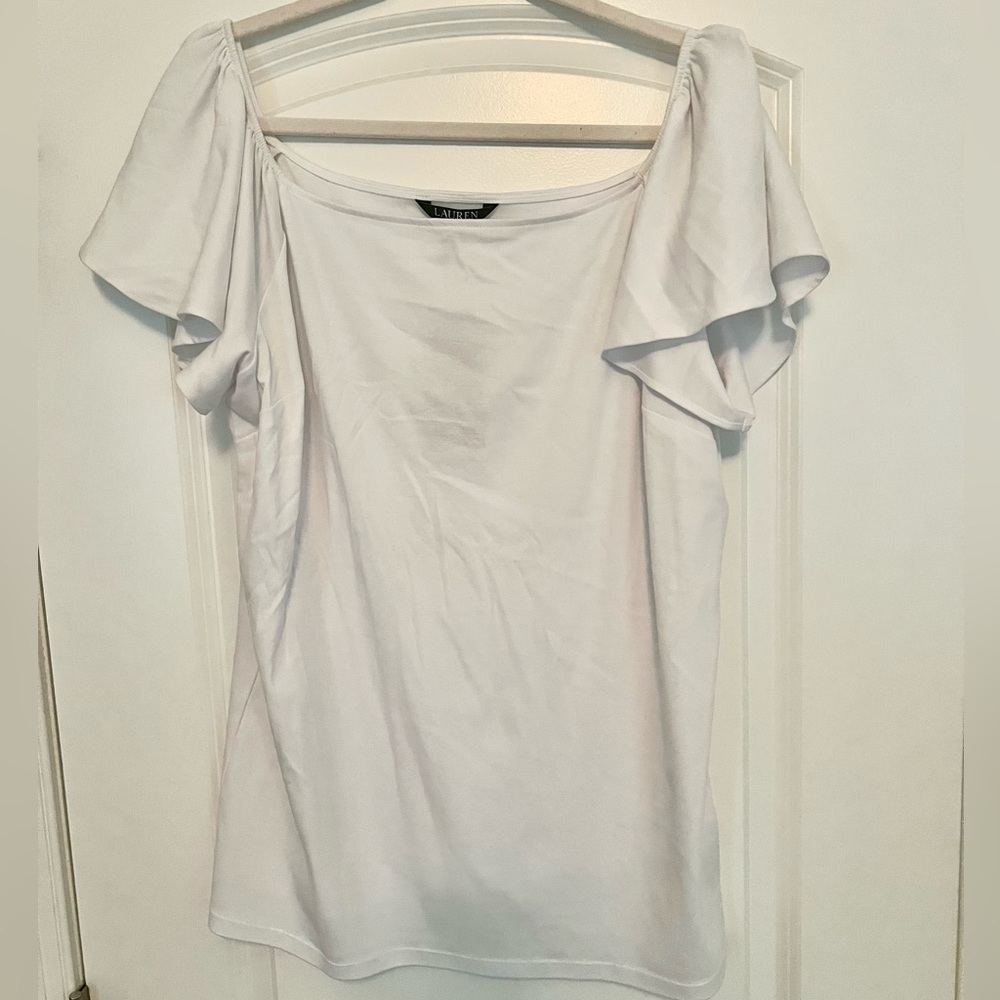 White Ralph Lauren top